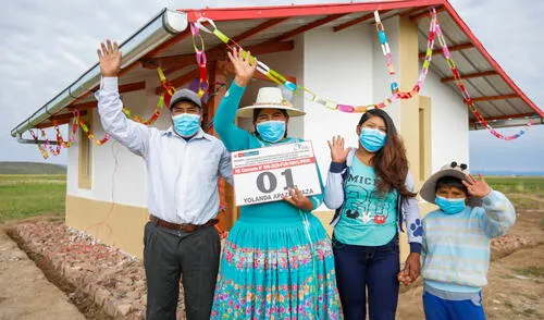 Viviendas bioclimáticas beneficiarían a más de 32.000 peruanos. Foto: Ministerio de Vivienda.