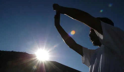 Muchos esperan con ansías la primavera porque supone la llegada del sol. Foto: EFE