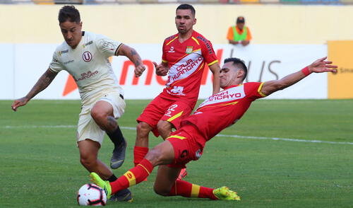 El partido entre Universitario vs. Sport Huancayo podrá verse a partir de las 3.30 p. m. (hora peruana). Foto: Andina/Vidal Tarqui