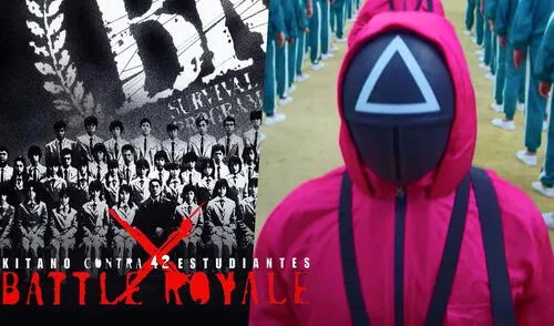Battle Royale fue escrito por Koushun Takami e ilustrado por Masayuki Taguch. Foto: composición / Netflix