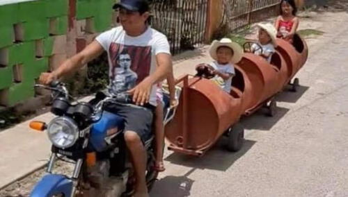 Las fotografías de la familia fueron compartidas en redes sociales. Foto: captura de Facebook Las fotografías de la familia fueron compartidas en redes sociales. Foto: captura de Facebook