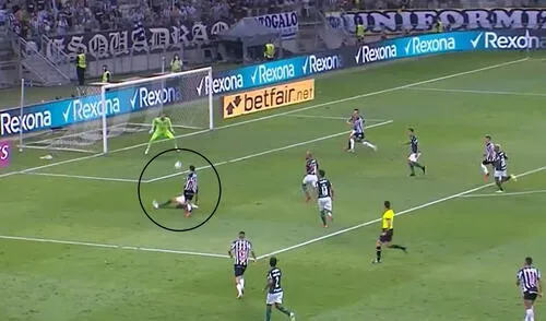 'Nacho' Fernández es el actual capitán de Atlético Minero. Foto: captura de ESPN