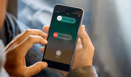 La función se activa presionando cinco veces el botón de encendido. Foto: Futuro360
