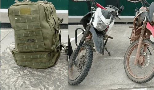 El material incautado fue puesto a disposición del Ministerio Público. Foto: Ministerio de Defensa