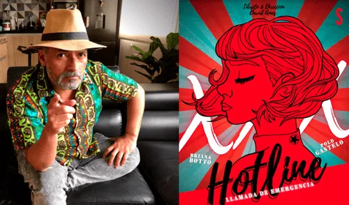 Pold Gastelo y Briana Botto protagonizan ‘Hotline: Llamada de Emergencia’ para Instagram. Foto: Difusión