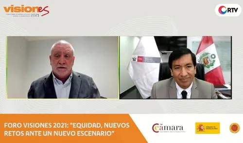 El evento se realizó de manera virtual. Foto: difusión