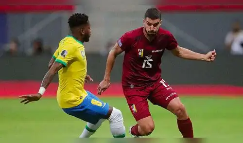 Venezuela vs. Brasil arrancará a las 6.30 p. m. en horario peruano. Foto: EFE