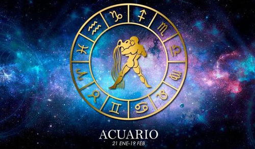 Horóscopo de Acuario hoy. Conoce qué te deparan los astros en el amor, dinero y trabajo.