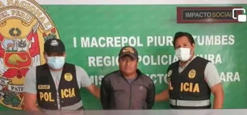 El acusado permanece detenido y podría ser llevado al penal. Foto: PNP