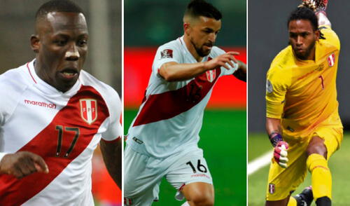 Advíncula, Costa y Gallese vieron acción en el trunfo de Perú sobre Chile. Foto: AFP/EFE