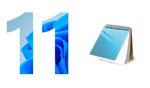 La nueva versión del bloc de notas aún no llega a Windows 11. Foto: composición/La República