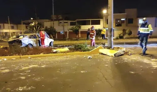 Personal policial, bomberos y Serenazgo llegó para brindar ayuda. Foto: Noticias Digital Áncash