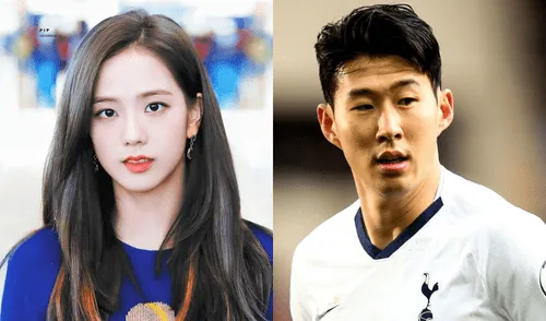 Jisoo de BLACKPINK y Son Heung Min han sido vinculados por sus seguidores desde 2019. Foto: composición/captura