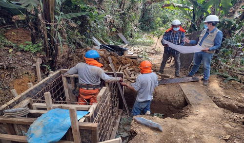 Con trabajos beneficiarán a 120 familias que se dedican a la agricultura. Foto: difusión.