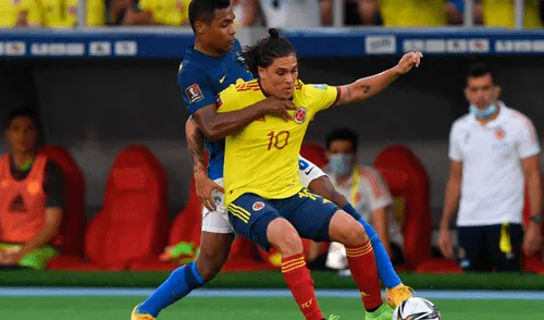 Brasil y Colombia igualan por Eliminatorias Qatar 2022 desde Barranquilla. Foto: AFP Brasil y Colombia igualan por Eliminatorias Qatar 2022 desde Barranquilla. Foto: AFP