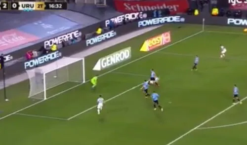 Lautaro Martínez puso el tercero en el complemento. Foto: captura TyC Sports Lautaro Martínez puso el tercero en el complemento. Foto: captura TyC Sports