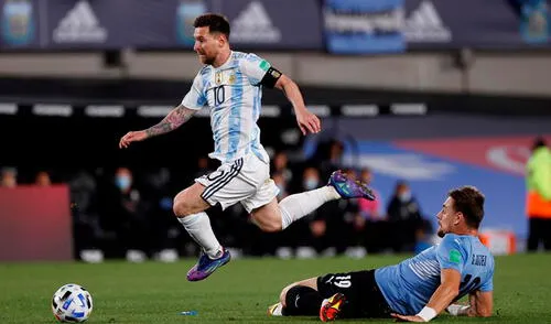 Lionel Messi llegó a los 80 goles con la selección argentina. Foto: EFE Lionel Messi llegó a los 80 goles con la selección argentina. Foto: EFE