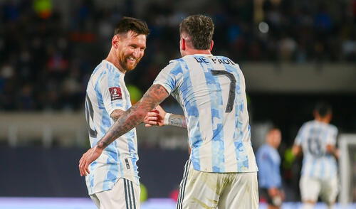 Argentina derrotó 3-0 a Uruguay en la última fecha de las Eliminatorias Qatar 2022. Foto: Selección Argentina