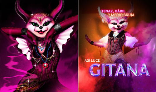 Descubre quién es la Gitana en ¿Quién es la máscara? 2021. Foto: composición/Instagram