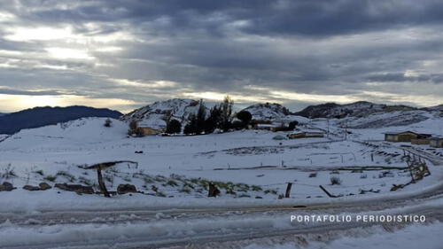Comunidad de Vigasbamba en Celendín soportó inusual granizada. Foto: Portafolio Periodístico