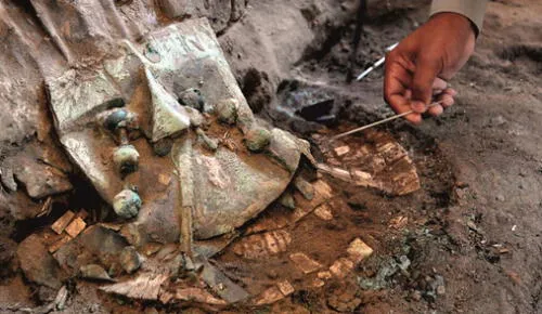 Tumba fue descubierta el 18 de octubre de 2011. Foto: Unidad Ejecutora 005 Naylamp Lambayeque Tumba fue descubierta el 18 de octubre de 2011. Foto: Unidad Ejecutora 005 Naylamp Lambayeque