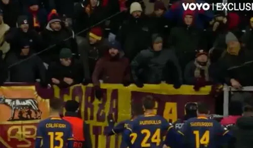 AS Roma se ubica en la segunda casilla del Grupo C de la Conference League. Foto: captura de VOYO