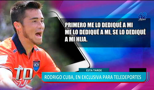 Rodrigo Cuba rompió la racha de dos años sin anotar en la Liga 1. Su último gol fue con Alianza en 2019. Foto: captura video Teledeportes Rodrigo Cuba rompió la racha de dos años sin anotar en la Liga 1. Su último gol fue con Alianza en 2019. Foto: captura video Teledeportes