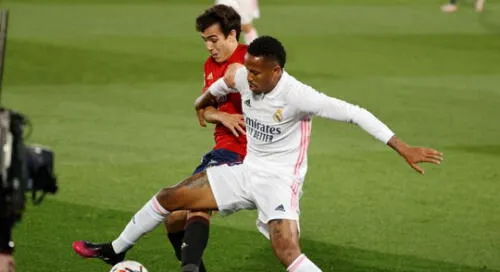 Real Madrid vs. Osasuna disputan la fecha 10 del torneo español. Foto: AFP