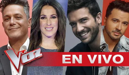 Los cuatro jurados de La voz España cuentan con el apoyo de Beret, David Bisbal, Greeicy y María José Llergo. Foto: composición/Antena 3