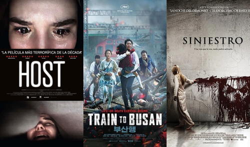 Algunos clásicos del terror moderno como El conjuro también están en el listado. Foto: composición/Shudder/Next Entertainment World/Blumhouse