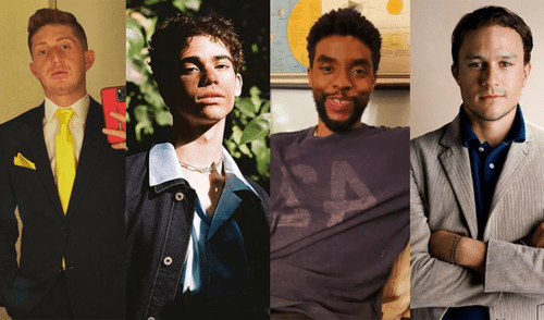 Todos estos actores dejaron un gran legado y serán recordados interpretando a sus personajes más memorables. Foto: composición LR/Octavio Ocoña/Cameron Boyce/Chadwick Buseman/Heath Ledger/Instagram
