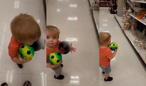 El niño, con tan solo dos años, ya es una celebridad en Snapchat. Foto: captura de YouTube