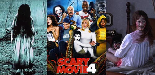 La saga de Scary movie se encarga de parodiar las películas de terror. Foto: composición/difusión