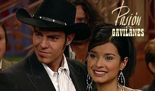 Jimena Elizondo y Óscar Reyes fueron una de las parejas más queridas de Pasión de gavilanes. Foto: Telemundo