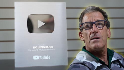 Los seguidores del influencer lo felicitaron por alcanzar este logro. Foto: captura de YouTube Los seguidores del influencer lo felicitaron por alcanzar este logro. Foto: captura de YouTube
