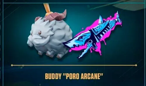 El Buddy Poro Arcane se puede conseguir gratis en Valorant desde el 7 de noviembre. Foto: Riot Games