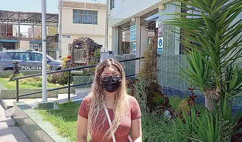 Denuncia. Esposa de médico pidió sanción para agresores. Foto: La República Denuncia. Esposa de médico pidió sanción para agresores. Foto: La República