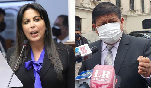Patricia Chirinos también solicita destitución del ministro Walter Ayala. Foto: Twitter de Patricia Chirinos/La República