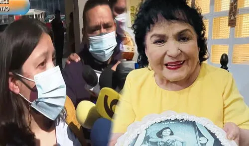 La nieta de Carmen Salinas contó cómo la artista quedó inconsciente. Foto: captura YouTube / Instagram La nieta de Carmen Salinas contó cómo la artista quedó inconsciente. Foto: captura YouTube / Instagram