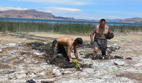 Ciudadanos son afectados por la contaminación del río Coata en Puno. Foto: Paul Díaz Ciudadanos son afectados por la contaminación del río Coata en Puno. Foto: Paul Díaz