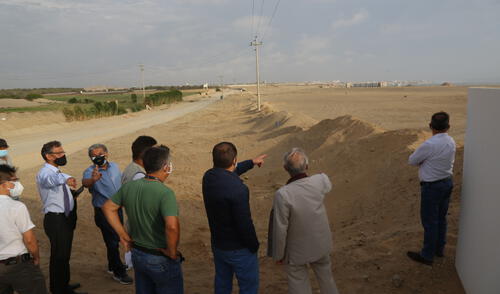 Inspección a El Tablazo, donde se construirá la ciudad inteligente. Foto: GRLL Inspección a El Tablazo, donde se construirá la ciudad inteligente. Foto: GRLL