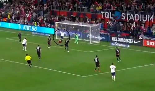 Christian Pulisic anotó por última vez con Estados Unidos en junio de este año. Foto: captura de TUDN