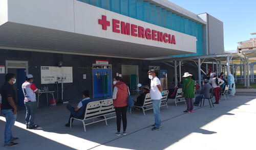 Incremento de contagios y hospitalizaciones por la COVID-19 son un factor para el cambio en los niveles de alerta sanitaria. Foto: Diresa Moquegua