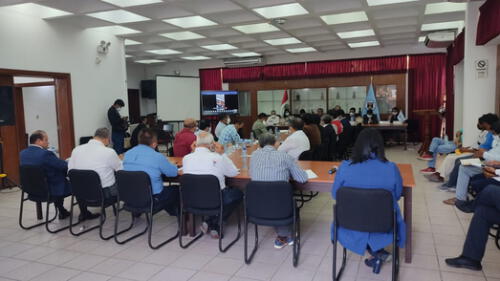 En sesión descentralizada de la Comisión de Energía y Minas del Congreso se realizó pedido de masificación del gas. Foto: Víctor Arrunátegui.