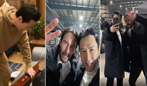 Donnie Yen forma parte de la cuarta película de John Wick. Foto: @donnieyenofficial/Instagram