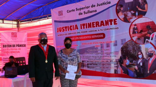 Presidente de la Corte de Sullana, Jaime Lora Peralta, presidirá delegación judicial en el distrito fronterizo de Suyo. Foto: Corte de Sullana