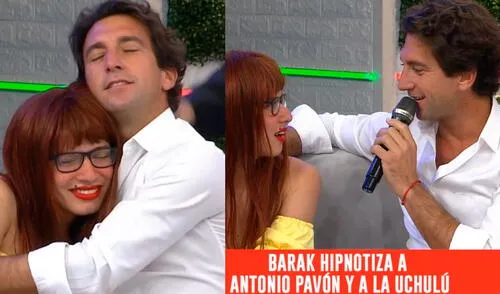 Antonio Pavón dijo sentirse atraído por la Uchulú durante sesión de hipnosis. Foto: captura de América TV