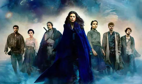 La rueda del tiempo es protagonizada por la nominada al Oscar, Rosamund Pike. Foto: Prime Video.