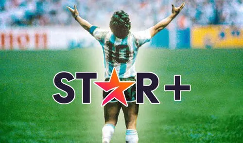 Streaming abordará la vida del astro de fútbol argentino Diego Maradona en una serie biográfica. Foto: Star+
