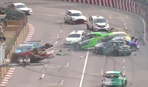 El GP de Macao es una de las carreras con mayor número de accidentes en el circuito automovilístico. Foto: captura de ESPN